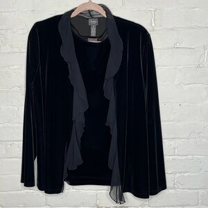 Chico’s 2-pc Jacket/Tank L